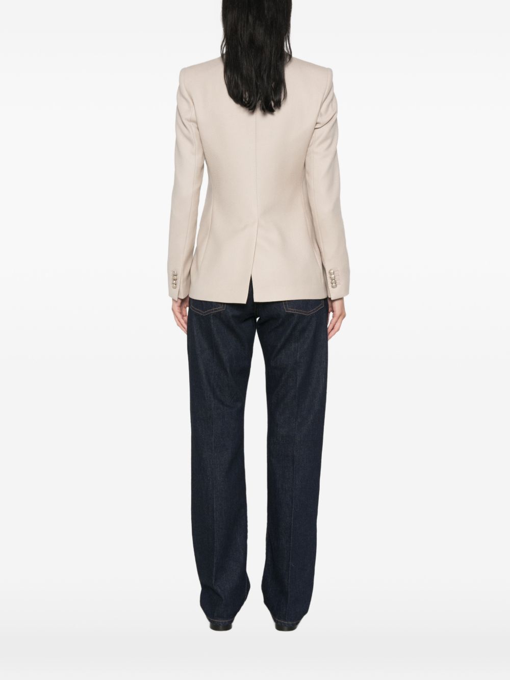 WOOL DOUBLE-BREASTED JACKET