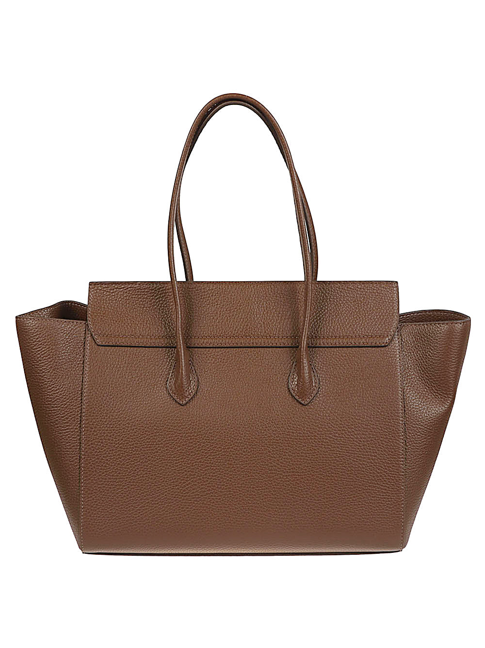FELICE FLAP LEATHER TOTE BAG