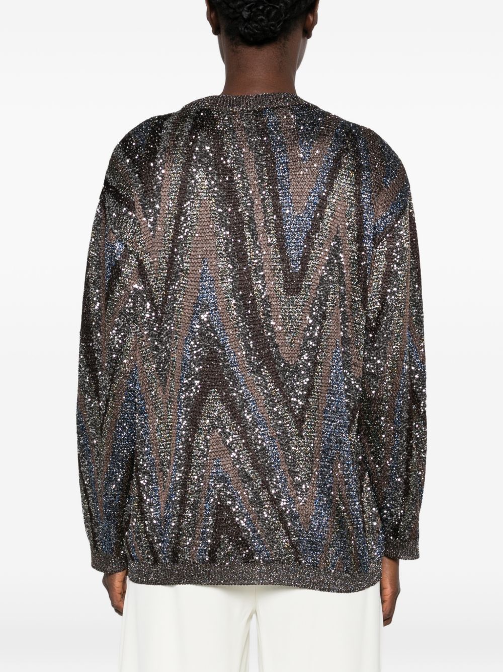 PRINTED CREWNECK SWEATER