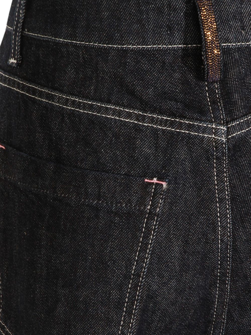 DENIM COTTON BARREL JEANS