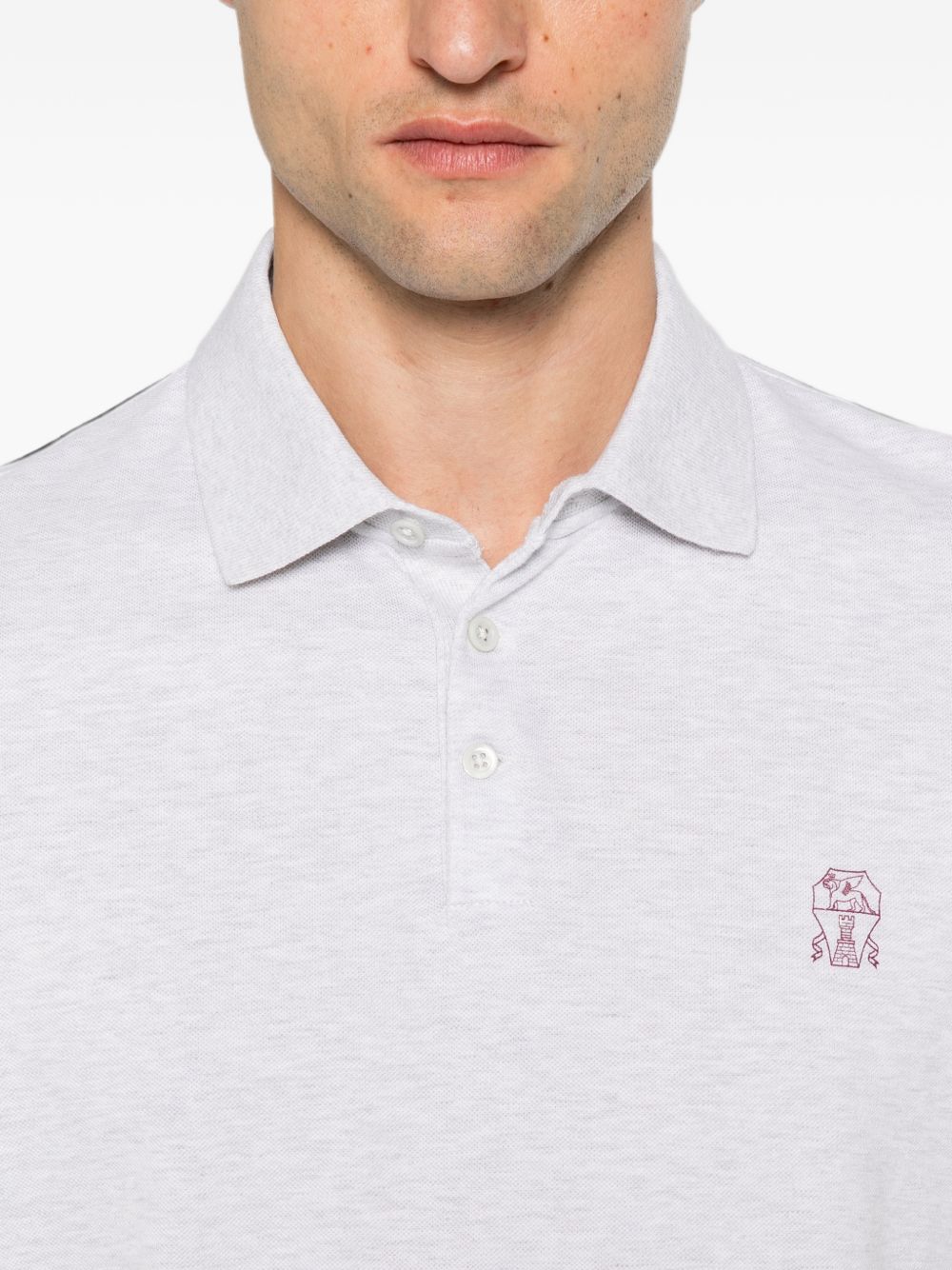 LOGO COTTON POLO SHIRT