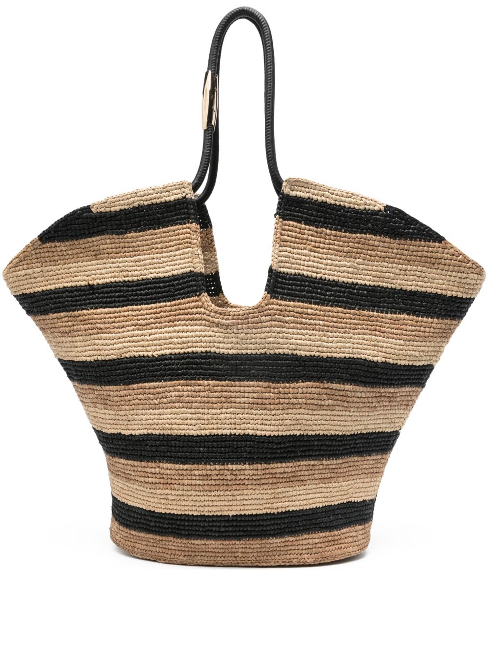 GOLDENTIME LARGE RAFIA TOTE
