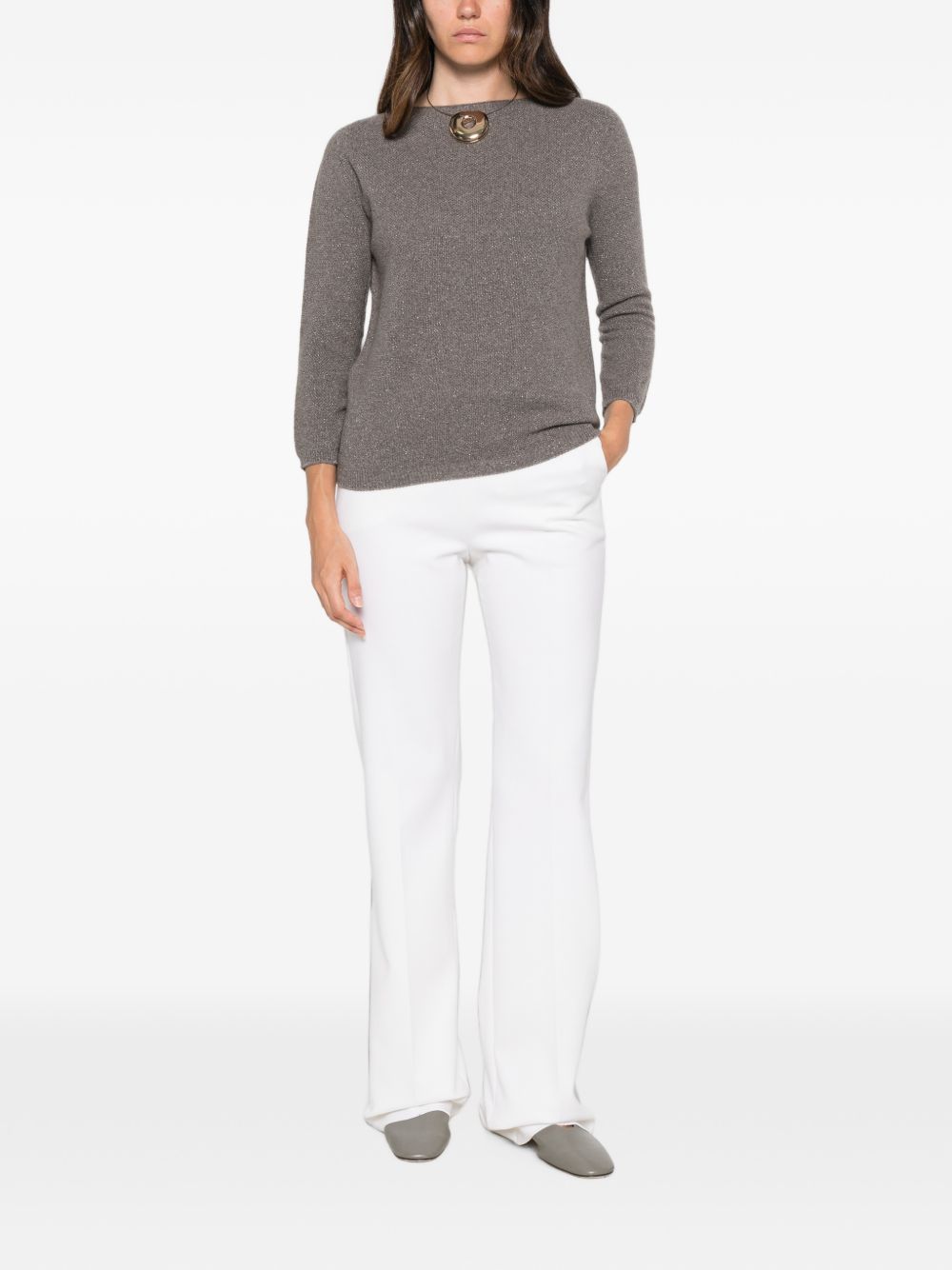 WOOL CREWNECK SWEATER