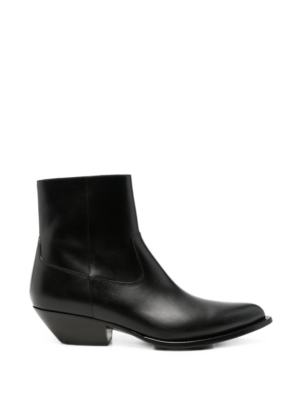 LEON LEATHER ANKLE BOOTS
