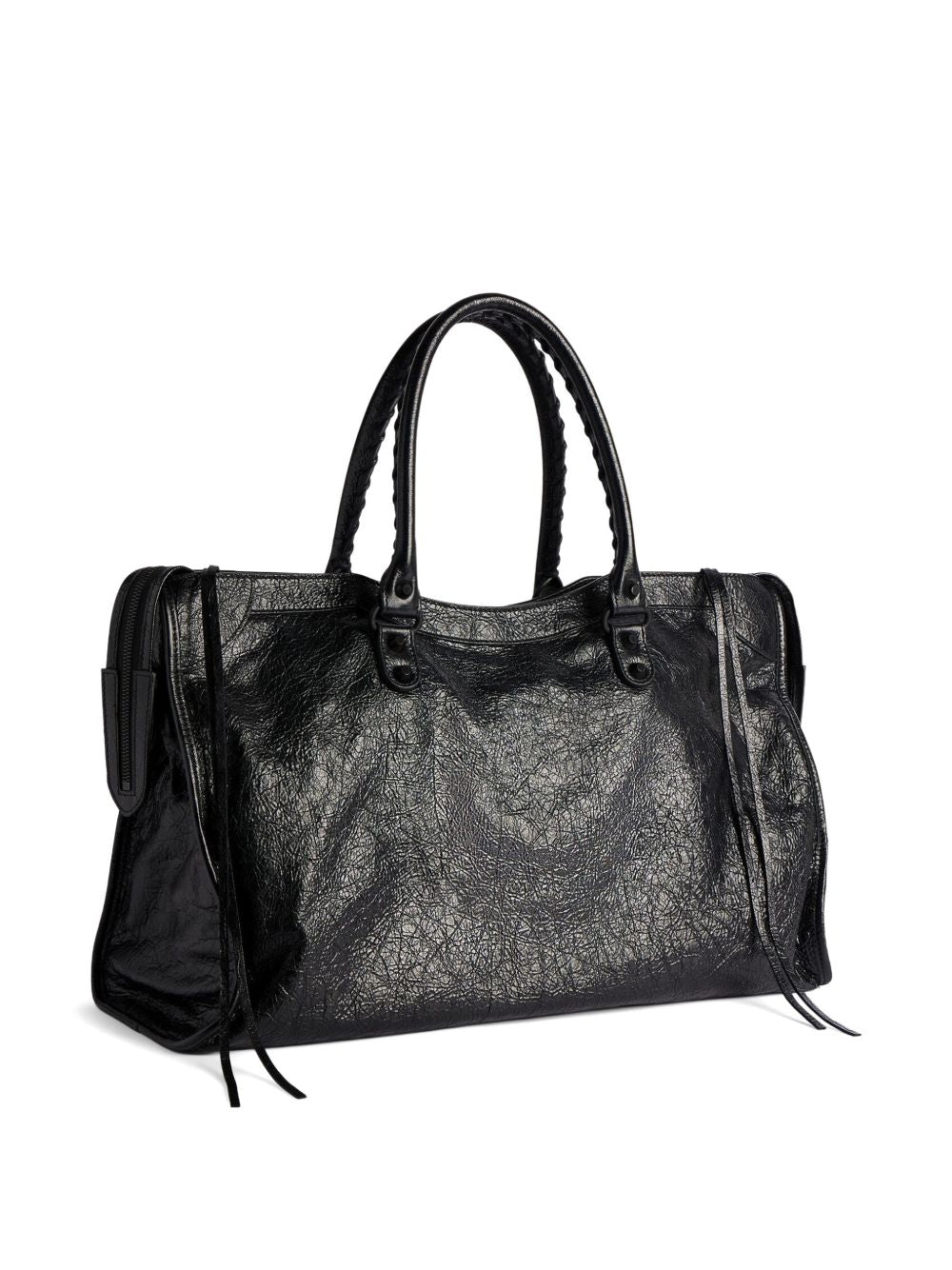 LE CITY LARGE LEATHER TOTE