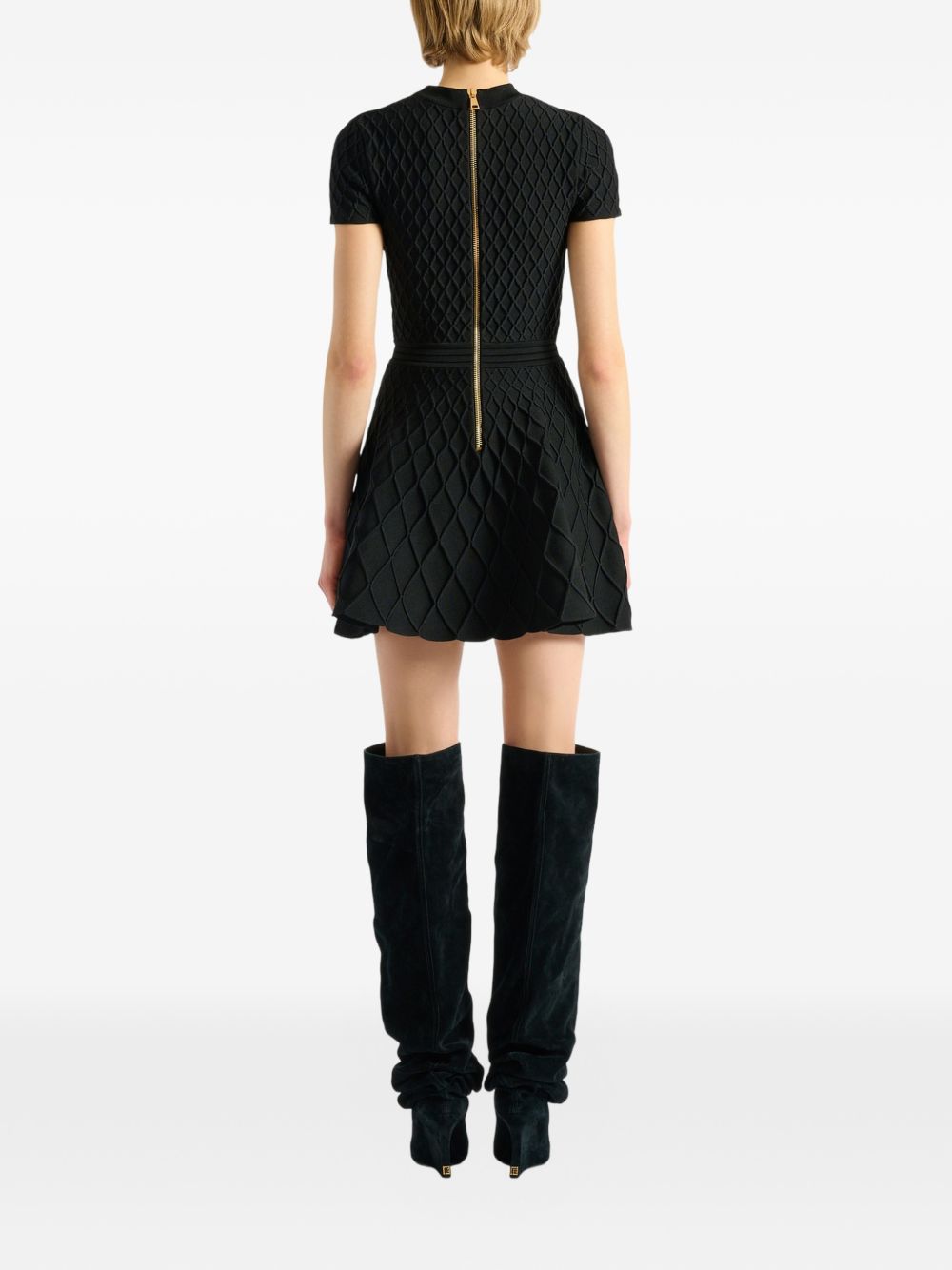 FLARED MINI DRESS