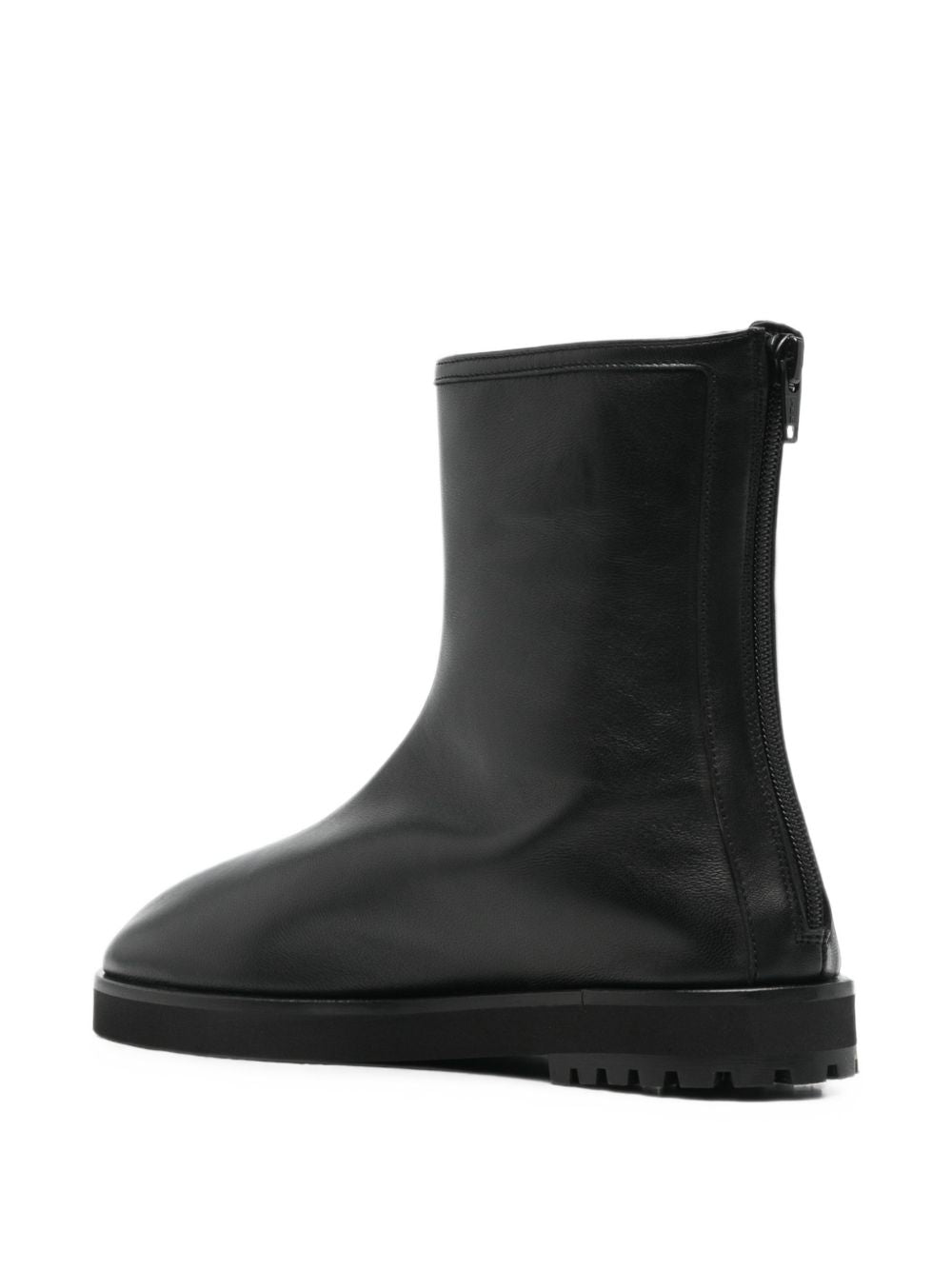 JOSS LEATHER ANKLE BOOTS