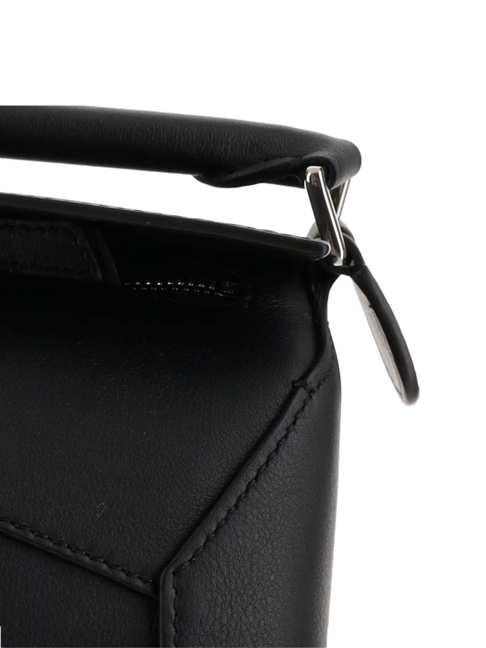 PUZZLE EDGE MINI LEATHER HANDBAG