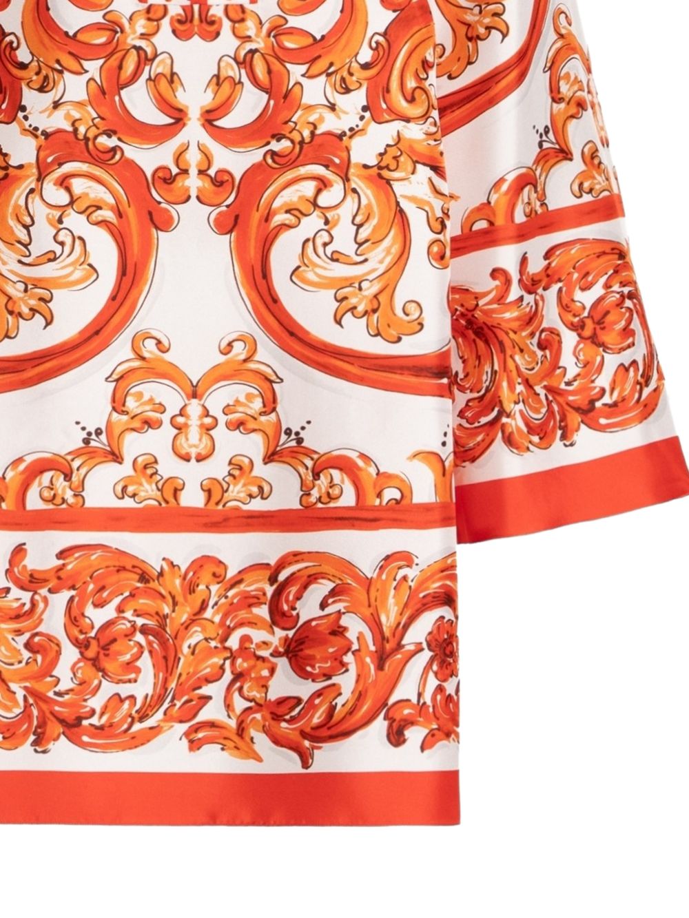 MAIOLICA PRINT MINI DRESS