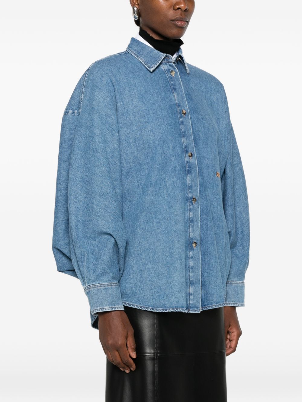 DENIM COTTON SHIRT