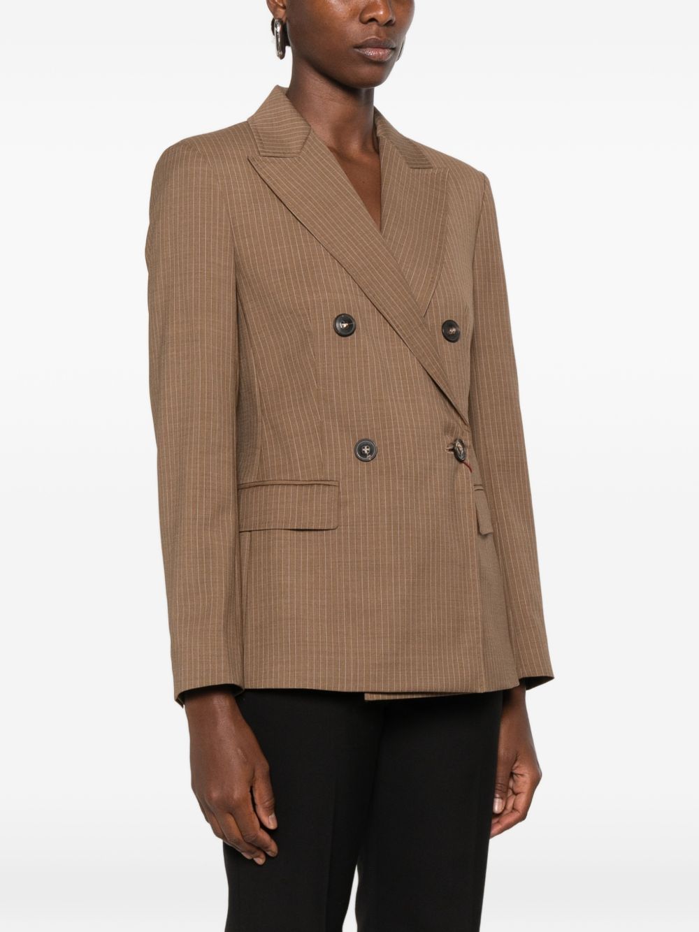 WOOL DOUBLE-BREASTED JACKET