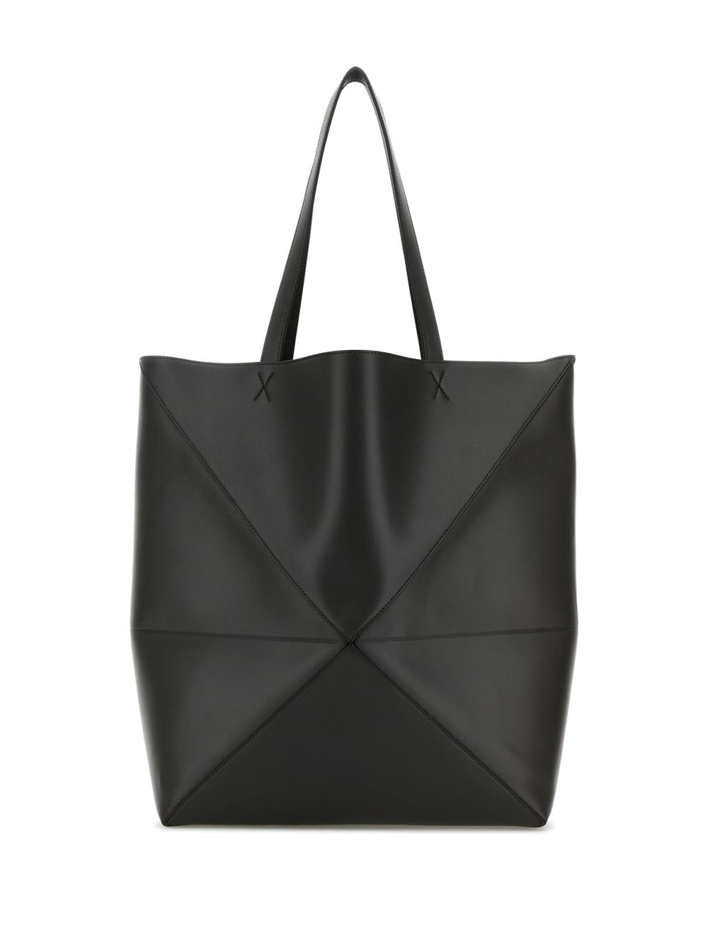 PUZZLE FOLD XL LEATHER TOTE