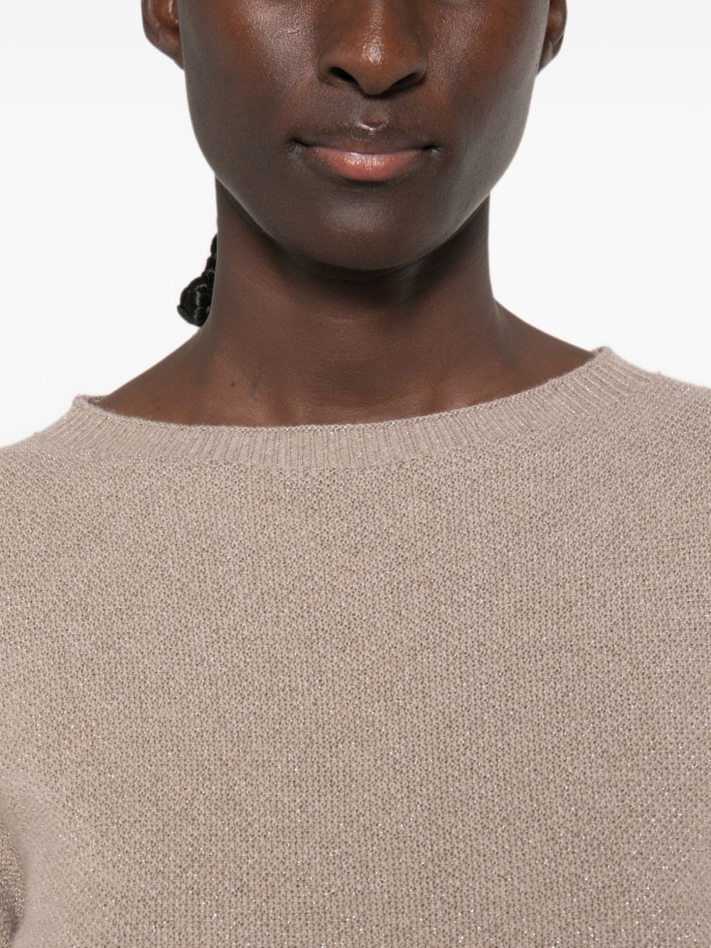 WOOL BLEND CREWNECK SWEATER