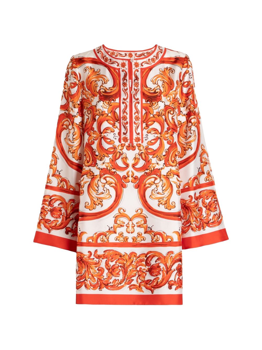 MAIOLICA PRINT MINI DRESS