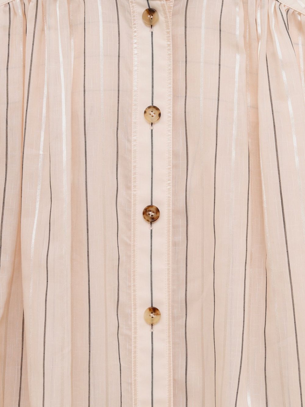 STRIPED SILK SHIRT