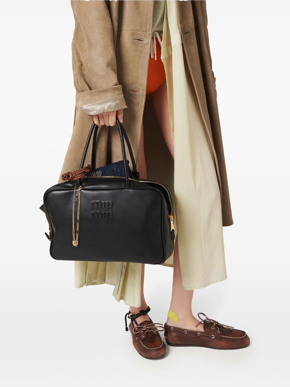 BEAU LARGE LEATHER HANDBAG