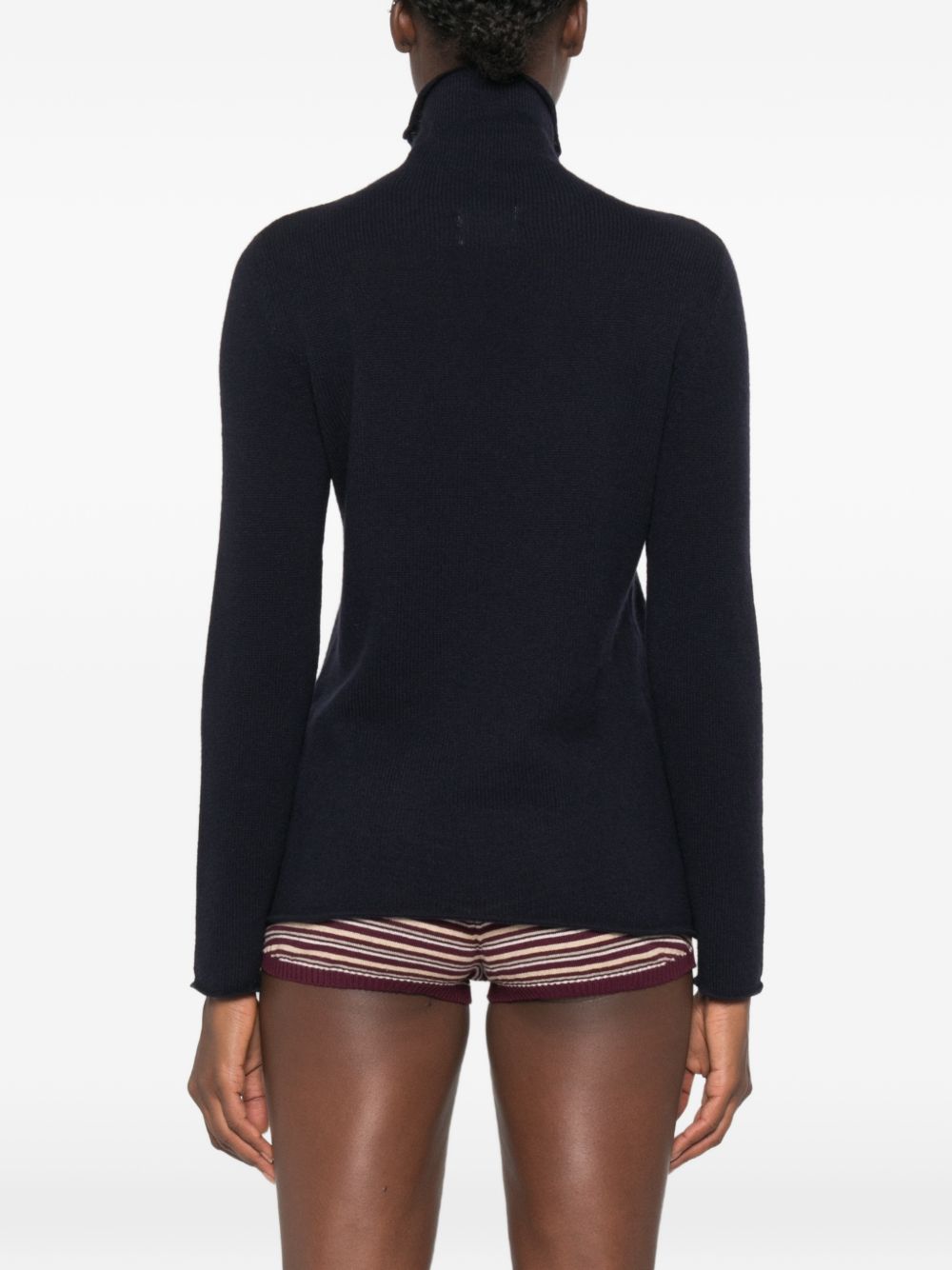 CASHMERE TURTLE-NECK SWEATER