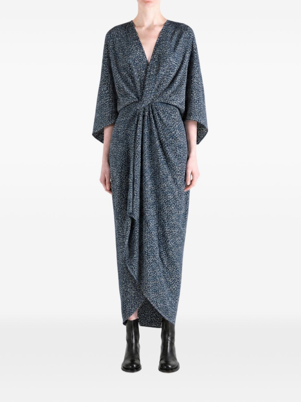 MAYU SILK LONG DRESS