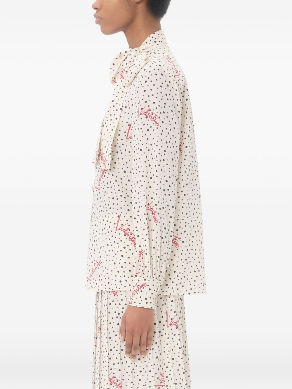 PRINTED SILK SHIRT