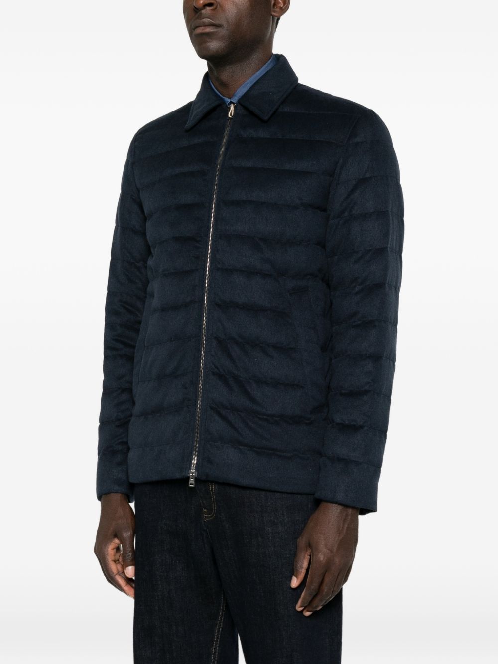 ZIPPED NYLON JACKET