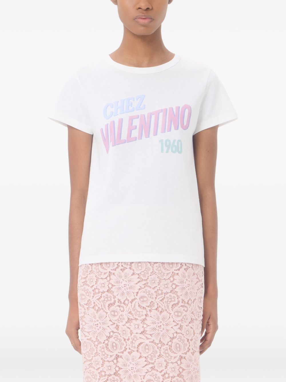 CHEZ VALENTINO COTTON T-SHIRT