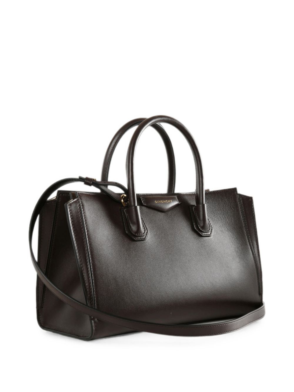 ANTIGONA CATCHALL SMALL LEATHER HANDBAG