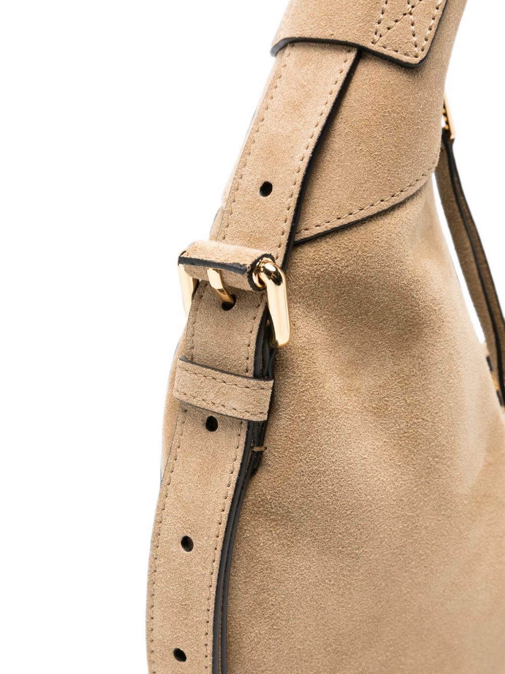 HANDLE ME LEATHER SHOULDER BAG