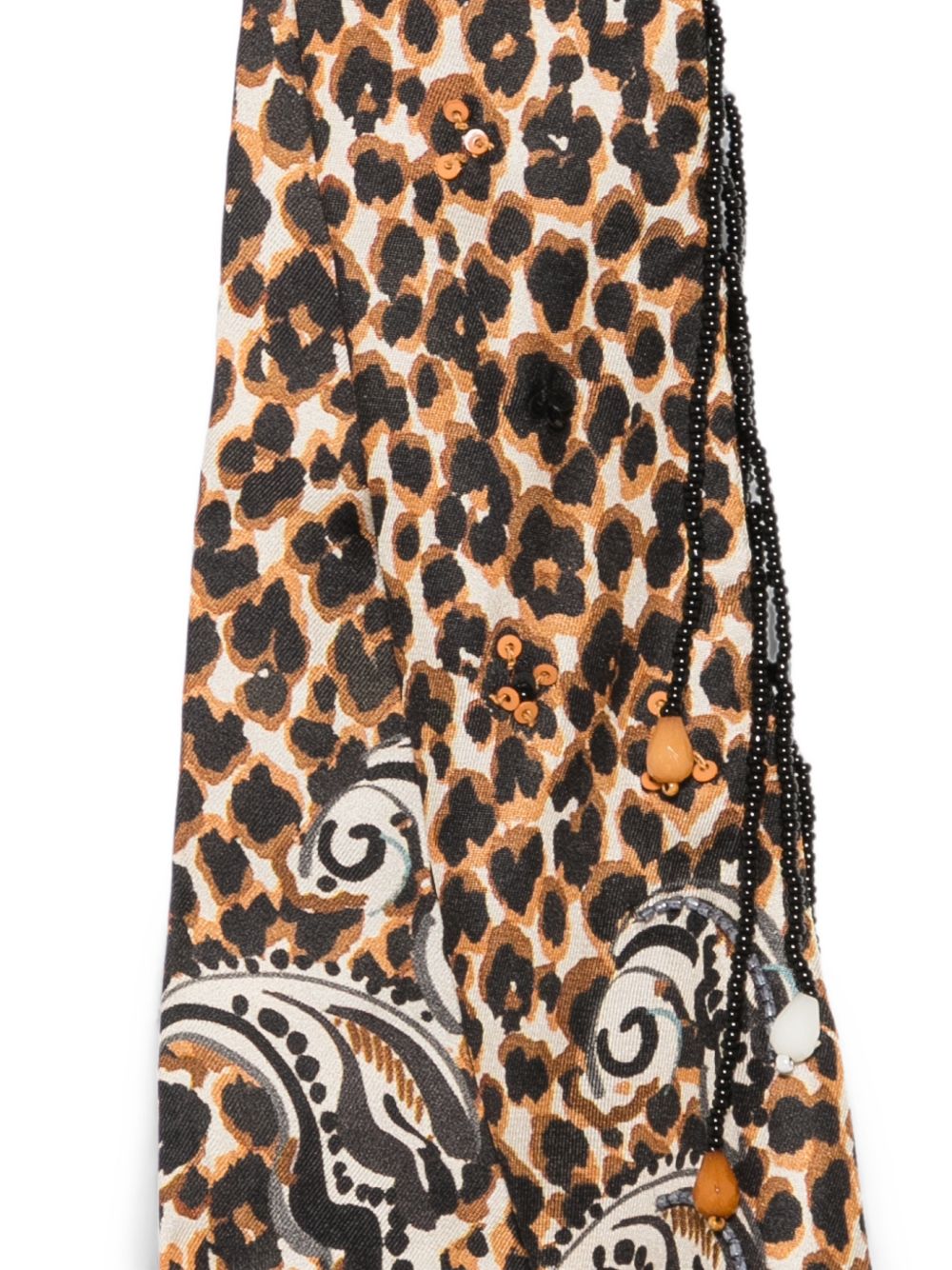 PRINTED SILK FOULARD