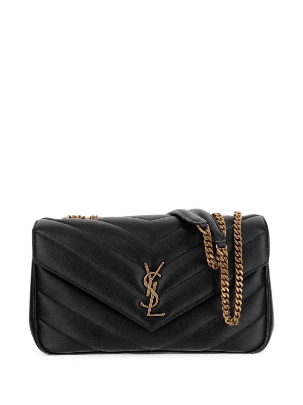 LOULOU MEDIUM LEATHER SHOULDER BAG
