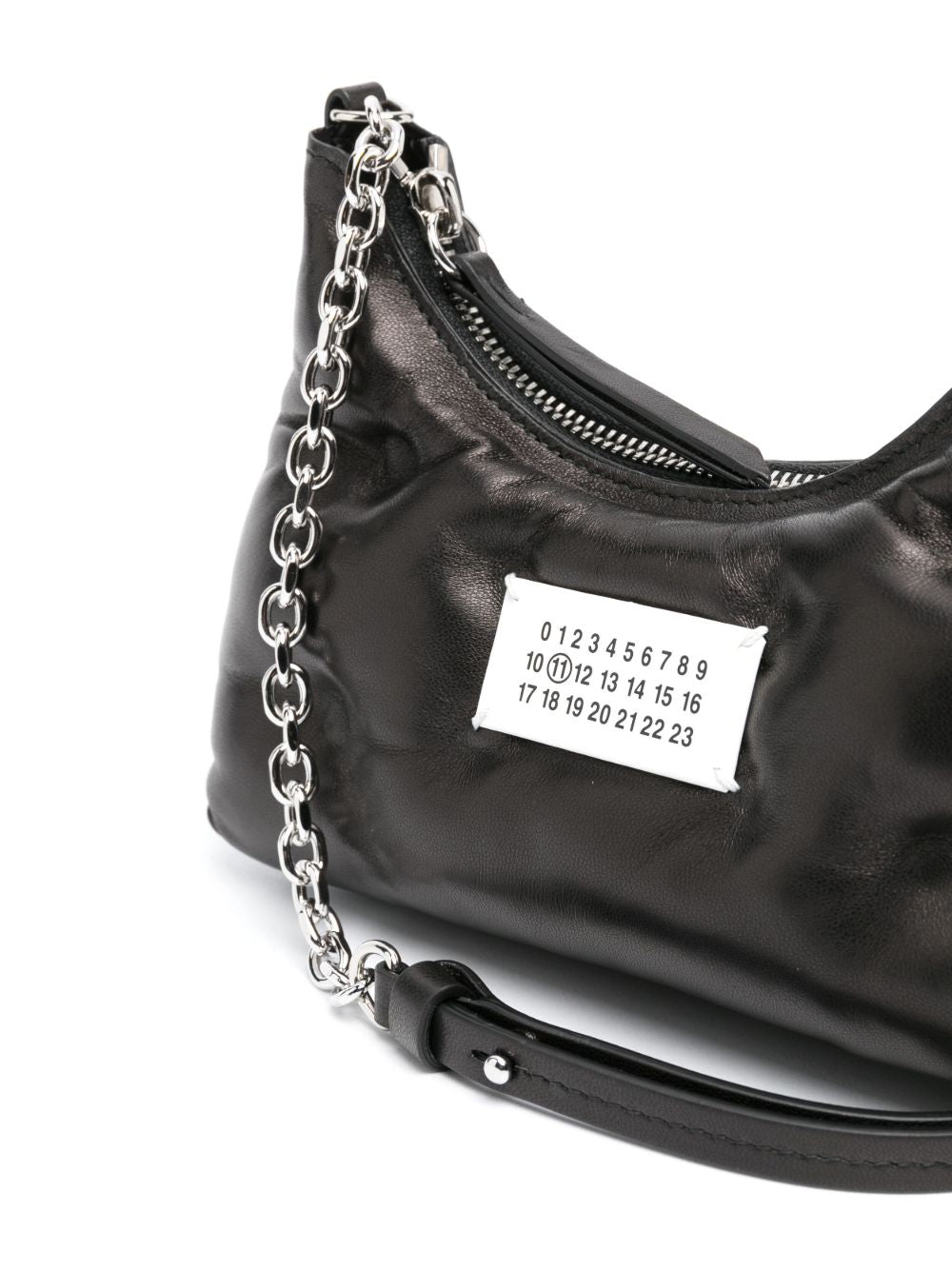 GLAM SLAM LEATHER SHOULDER BAG