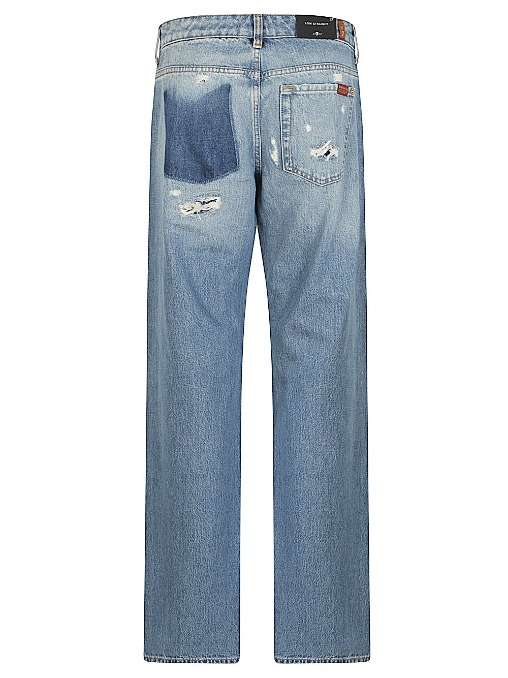 LOW STRAIGHT DENIM JEANS