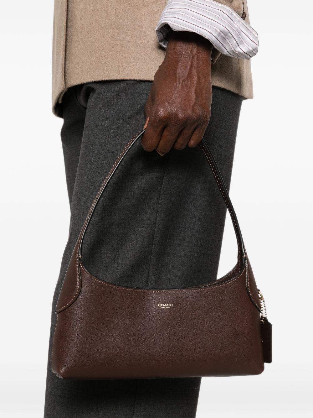 BROOKLYN 26 LEATHER SHOULDER BAG