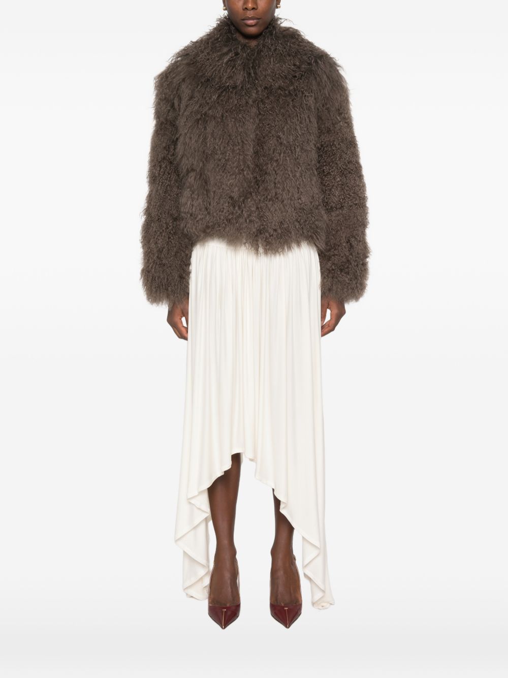 SHEARLING-EFFECT JACKET