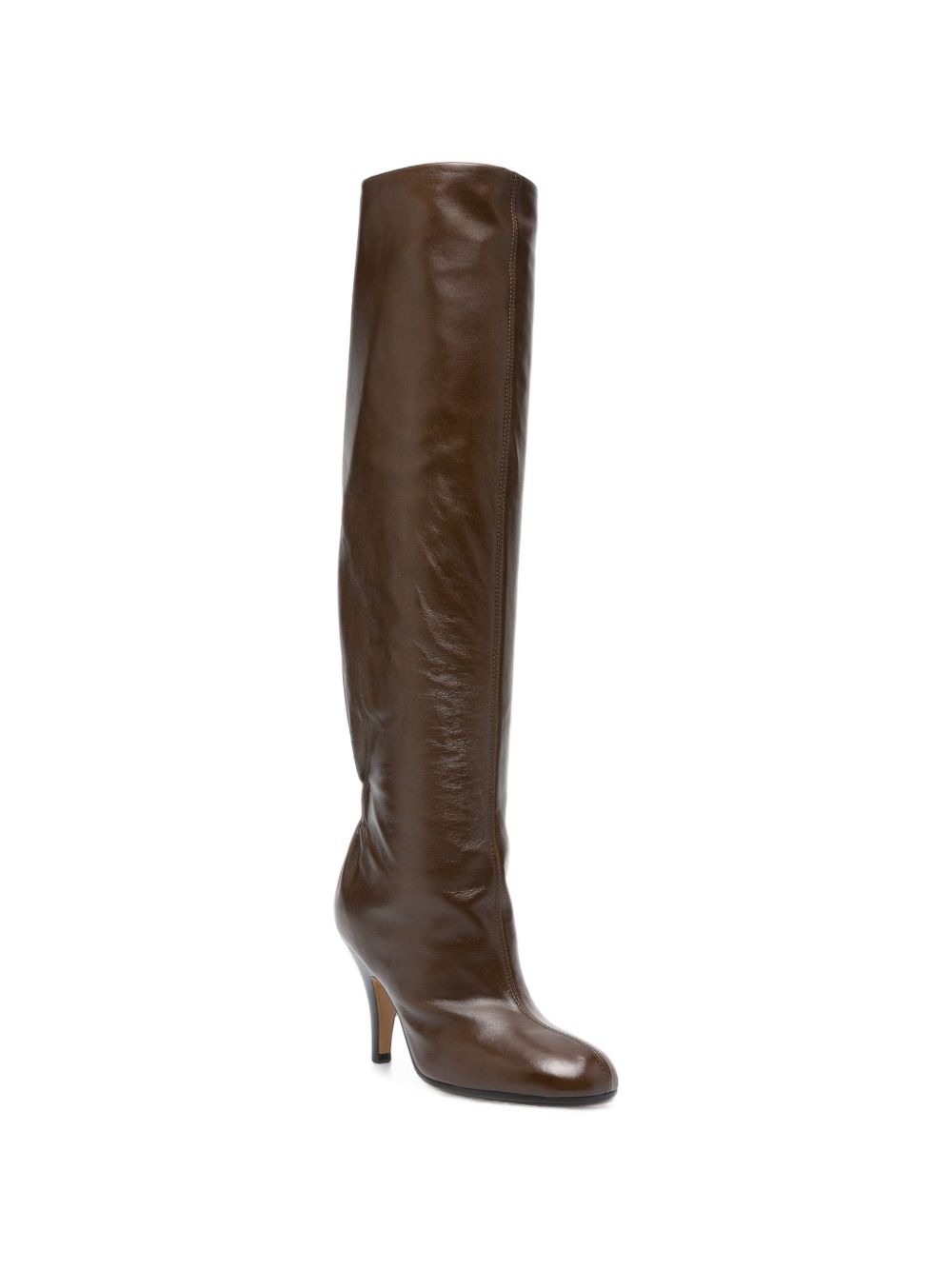 HIGH KNEE LEATHER BOOTS