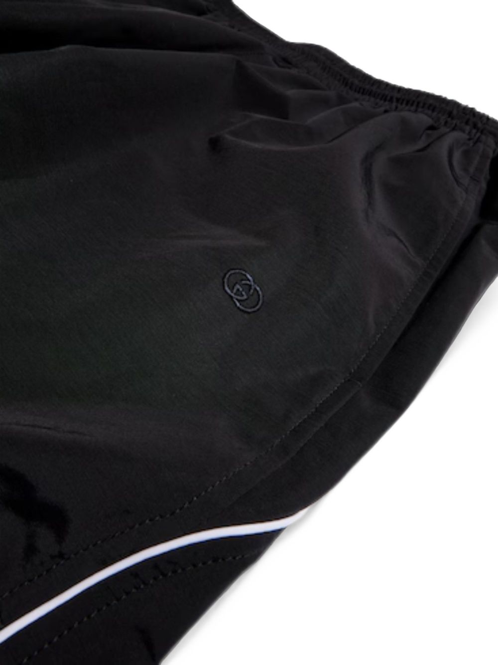 COTTON AND NYLON BERMUDA SHORTS