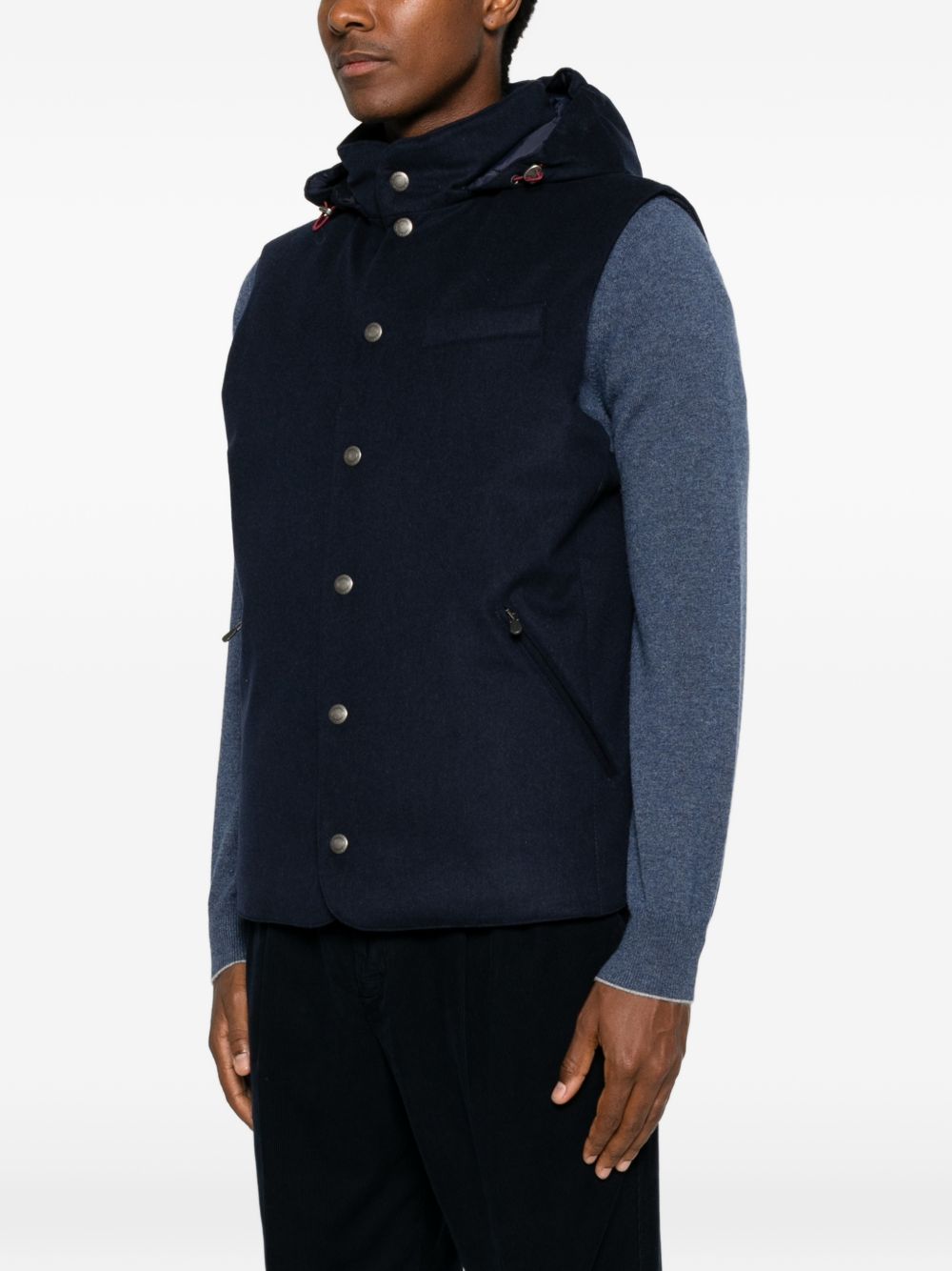 WOOL PADDED VEST