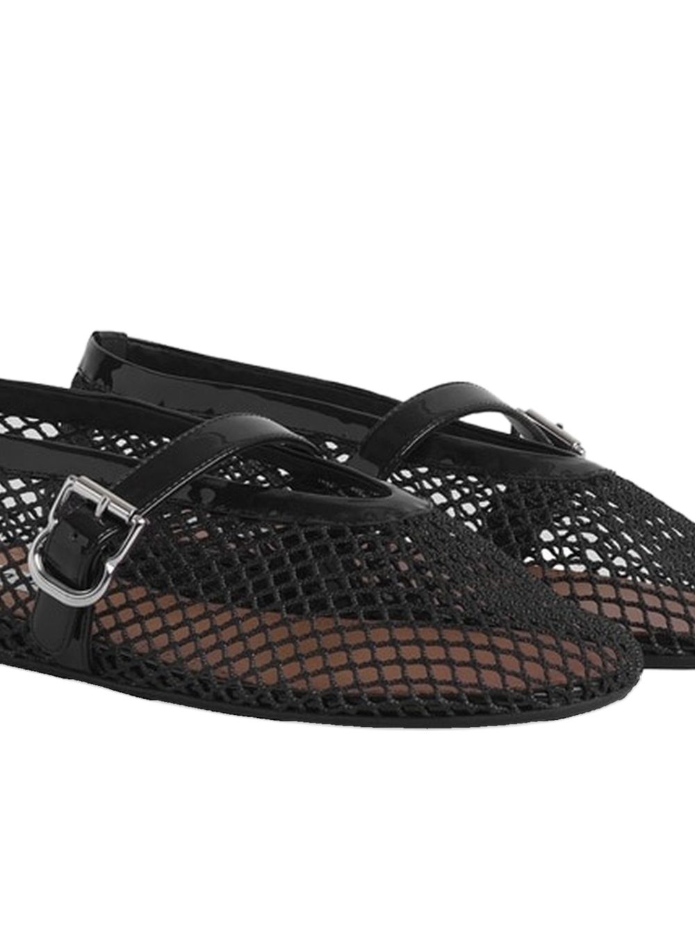 FISHNET BALLET FLATS