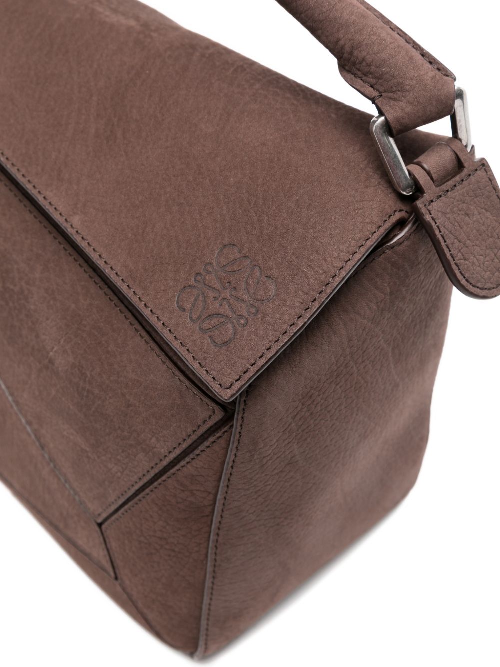 PUZZLE LARGE LEATHER HANDBAG