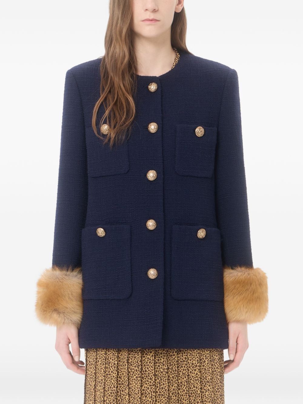 WOOL CABAN COAT