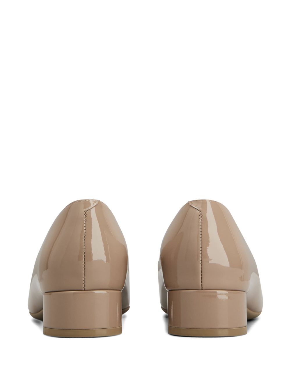 ROUNDY PATENT LEATHER BALLETS