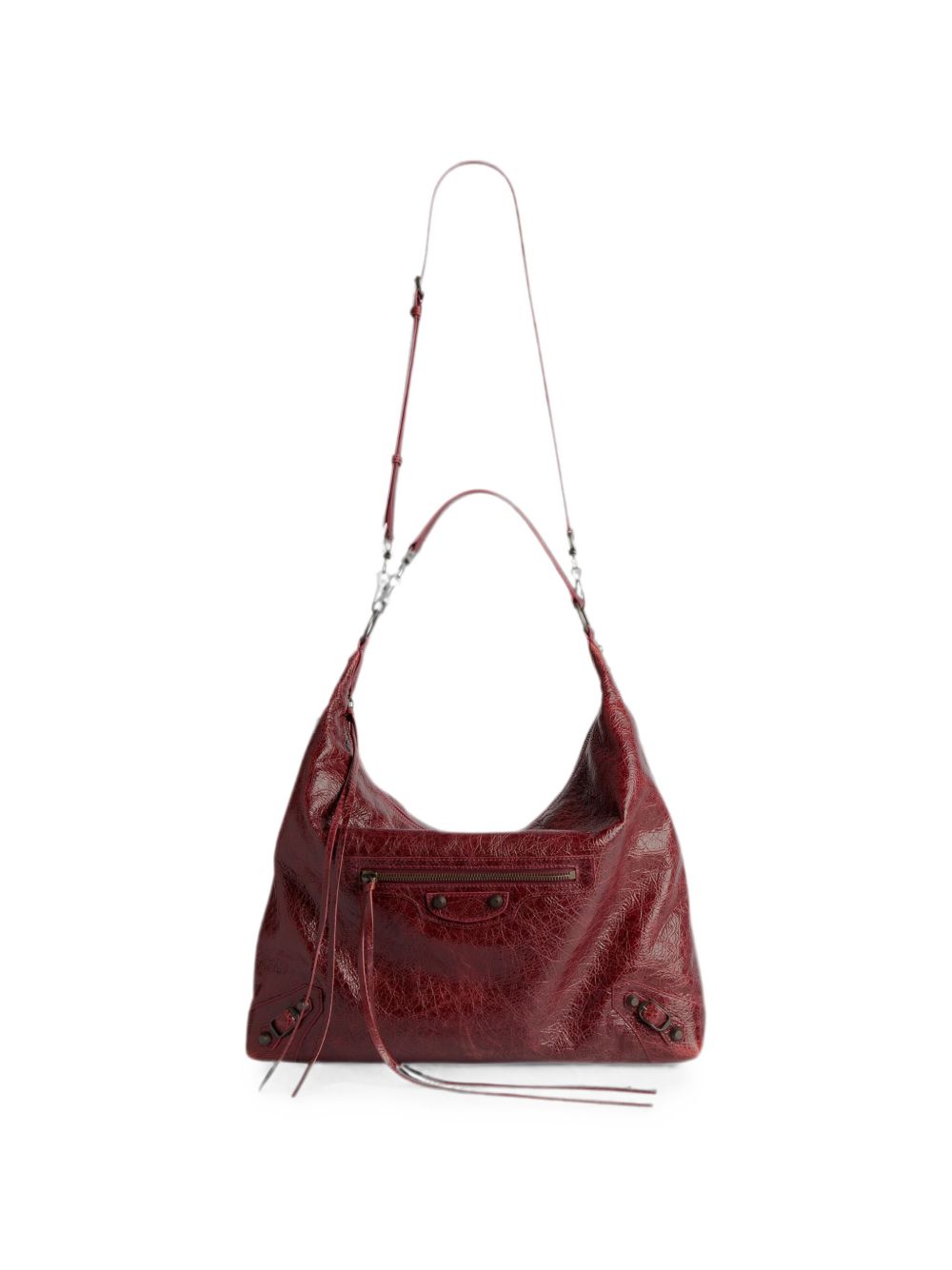 LE CITY LEATHER HOBO BAG