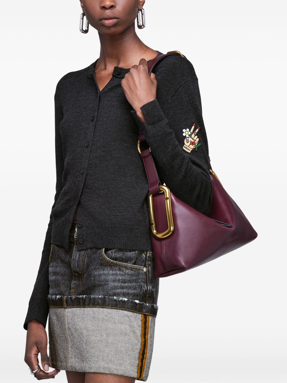 SCENE MEDIUM LEATHER SHOULDER BAG