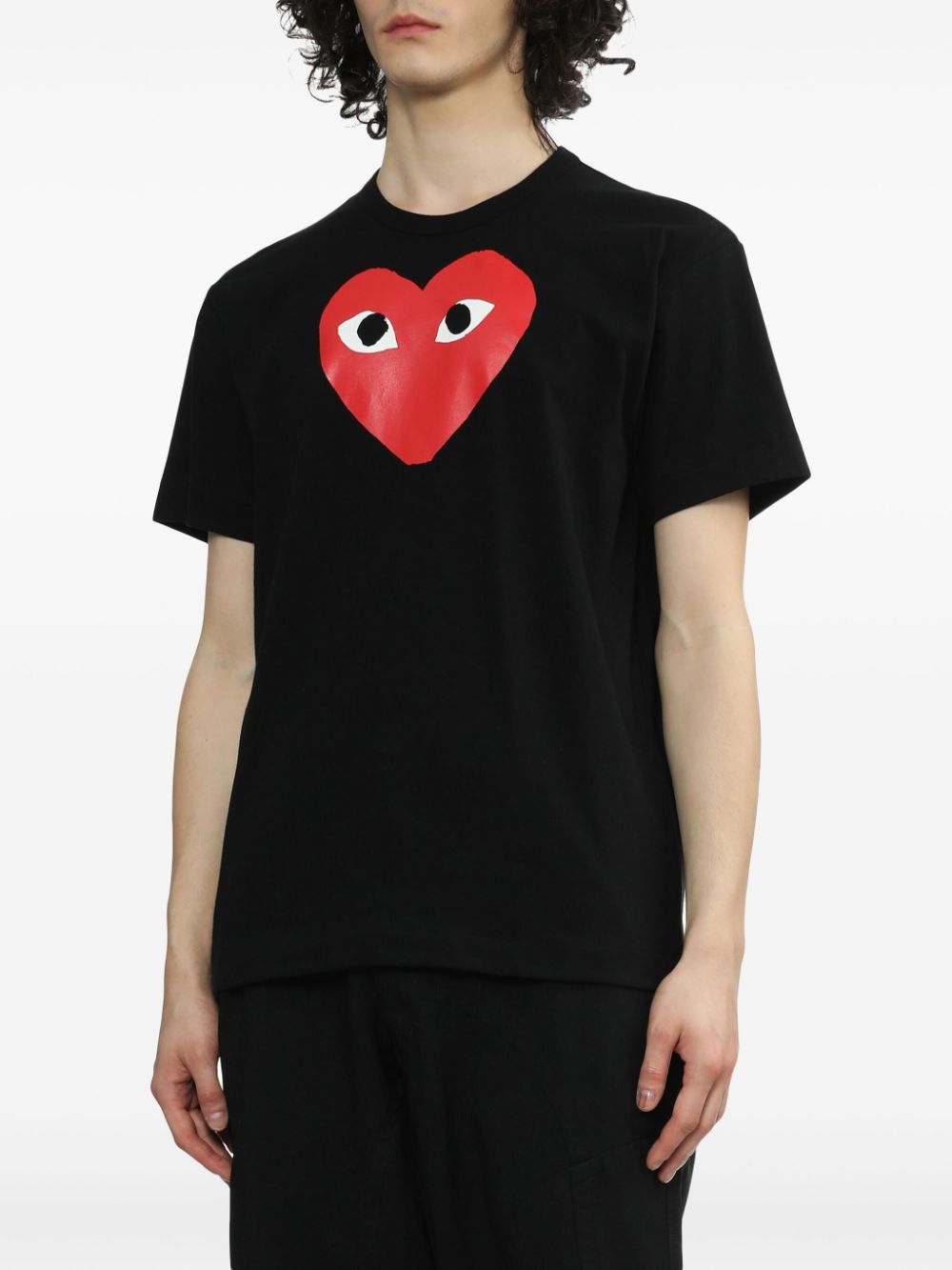 RED HEART COTTON T-SHIRT