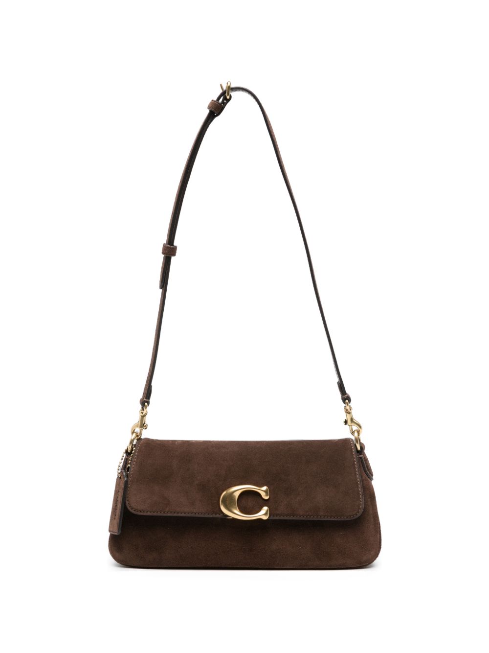 JET SUEDE LEATHER SHOULDER BAG