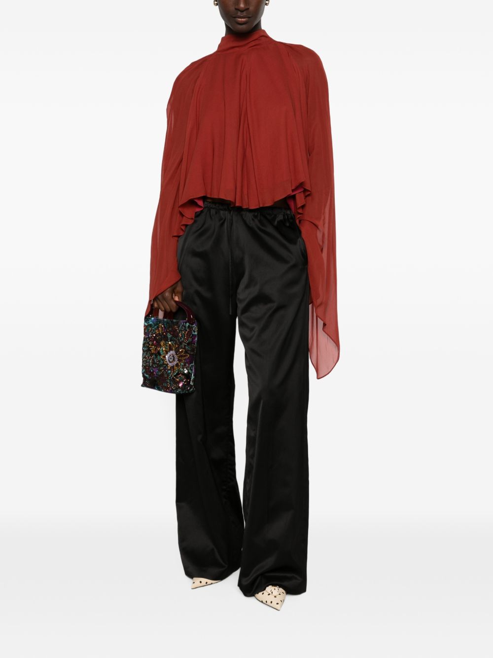 PUVIS STRAIGHT TROUSERS