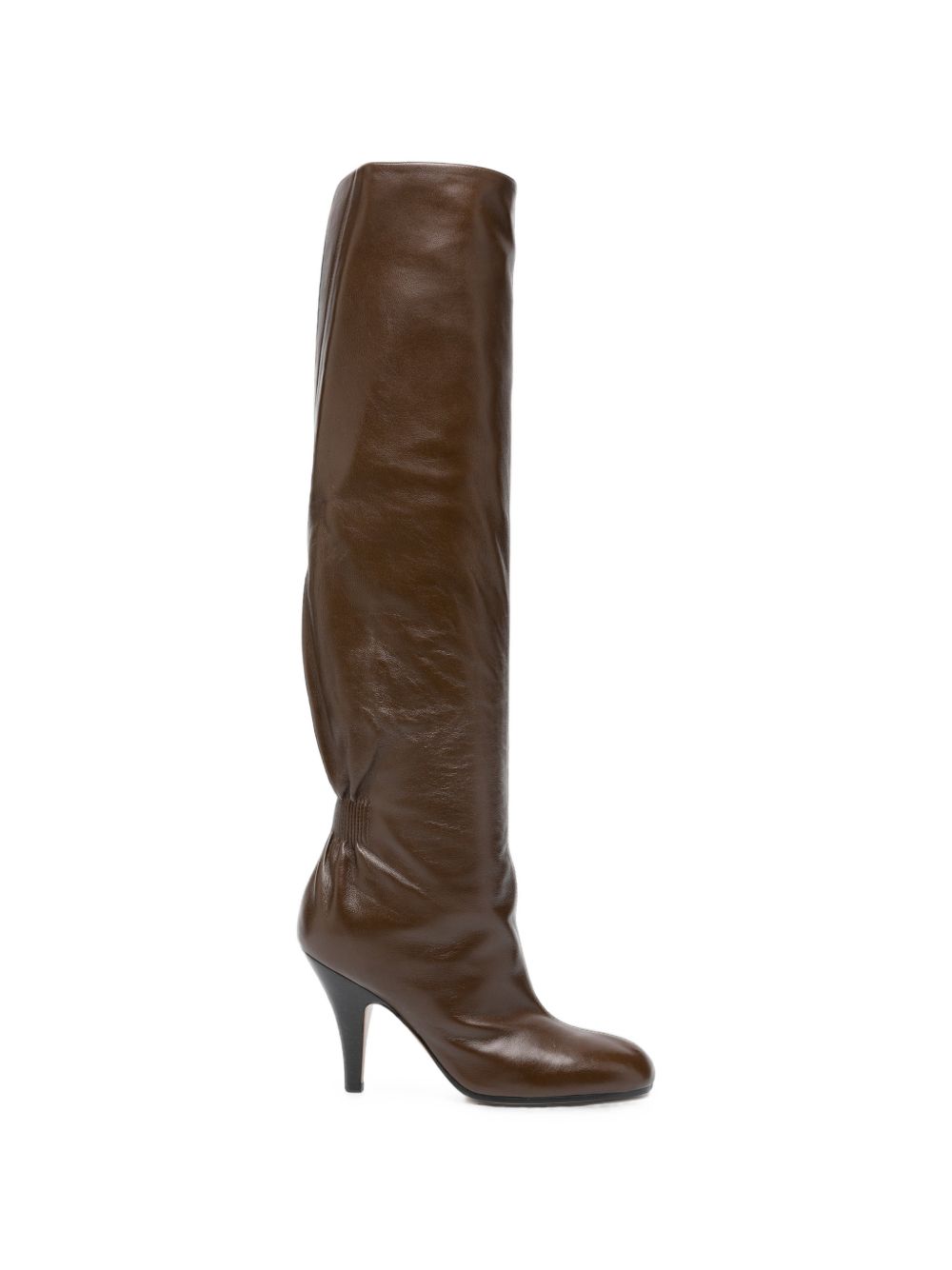 HIGH KNEE LEATHER BOOTS
