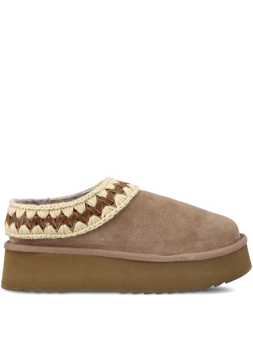 PLATFORM CLOG SLIPPERS