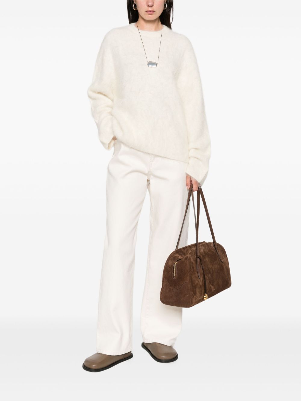 WOOL CREWNECK JUMPER