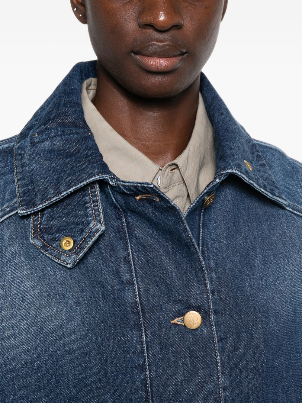 DENIM COTTON JACKET