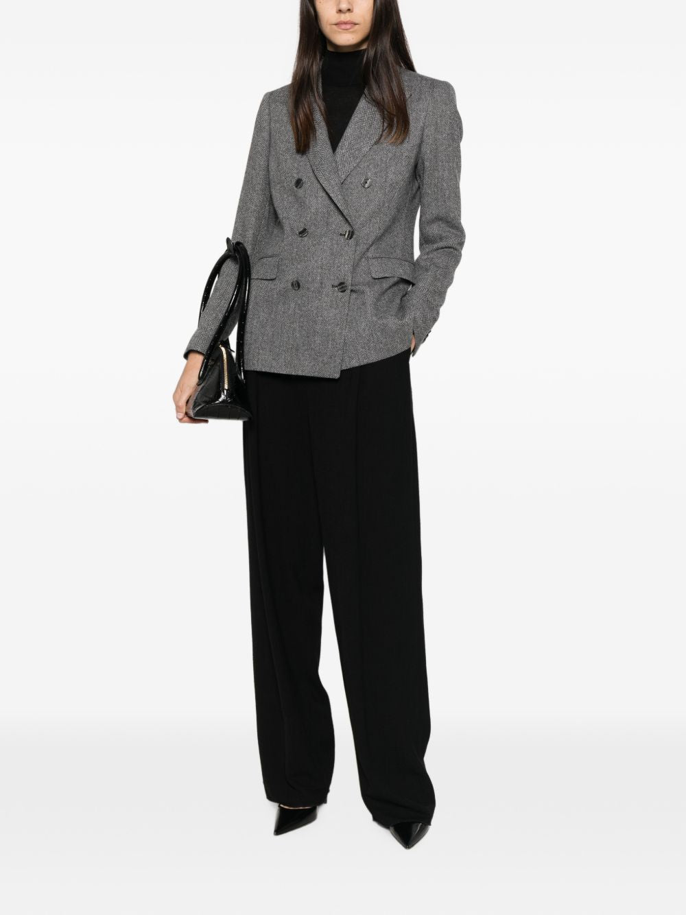WOOL DOUBLE-BREASTED JACKET